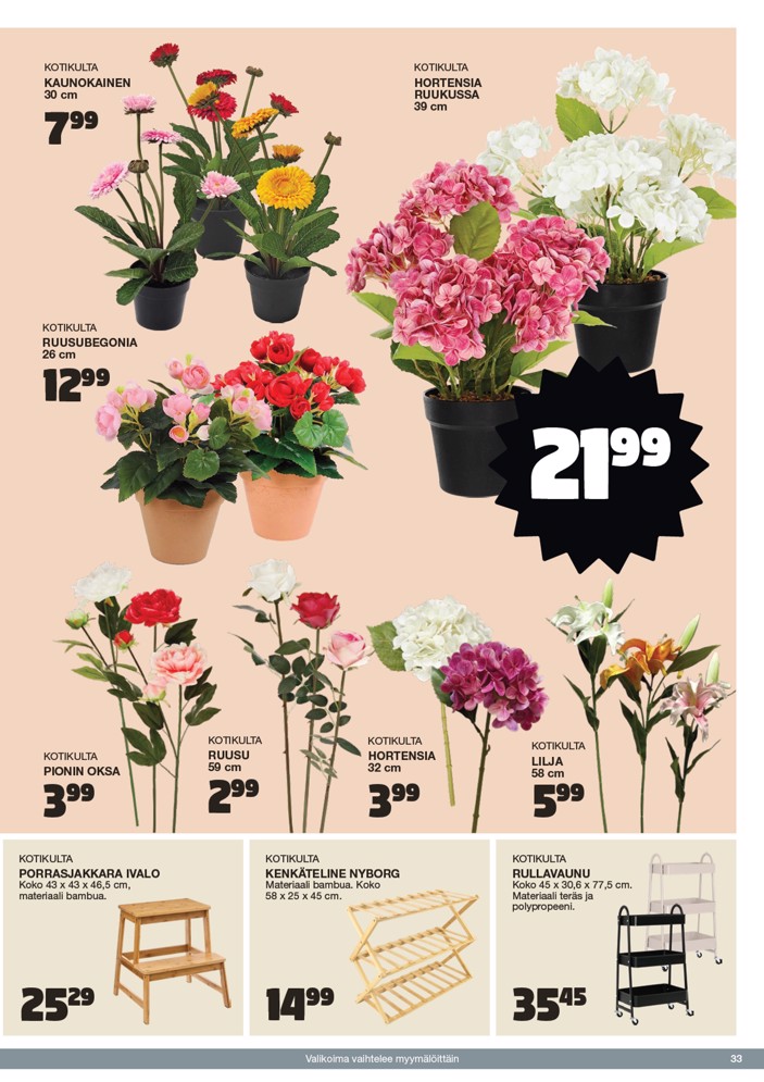 Tokmanni Tokmanni Kesäkuvasto 2026 sivu 33